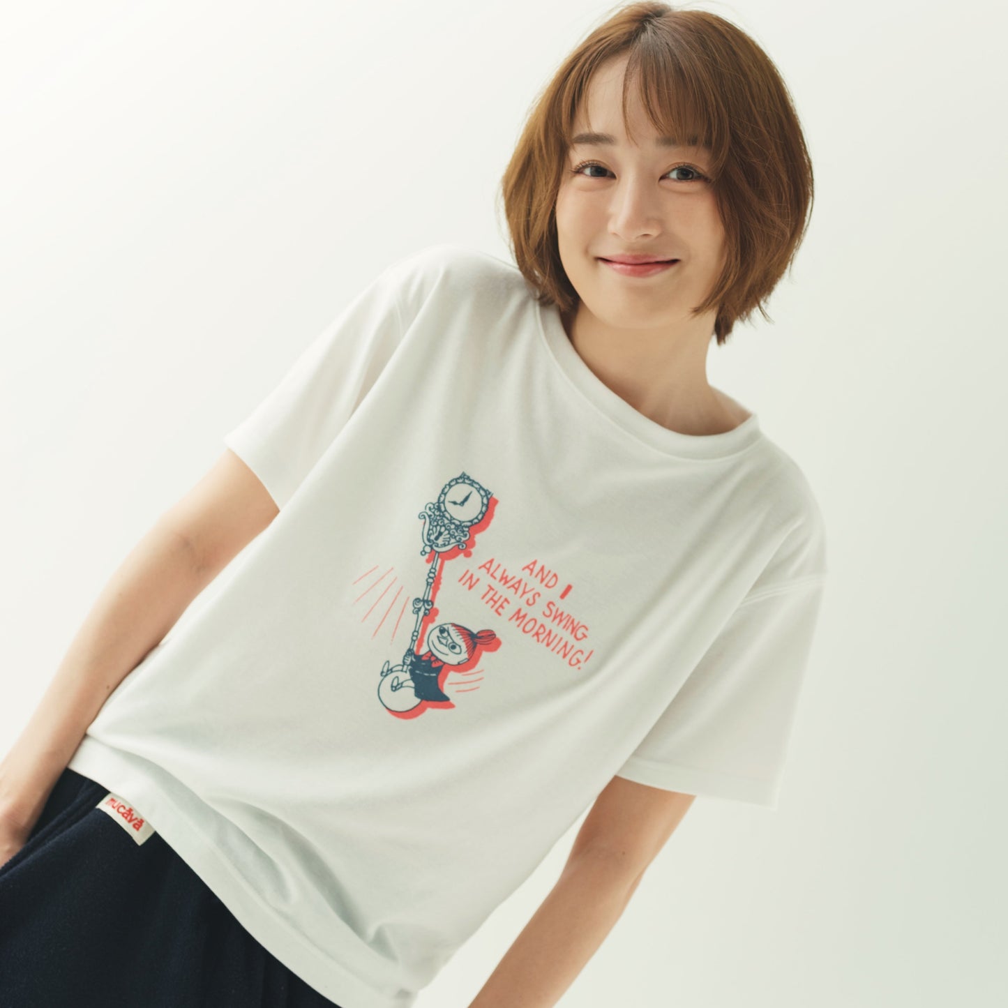 【LADIES】ムーミンプリントTシャツ