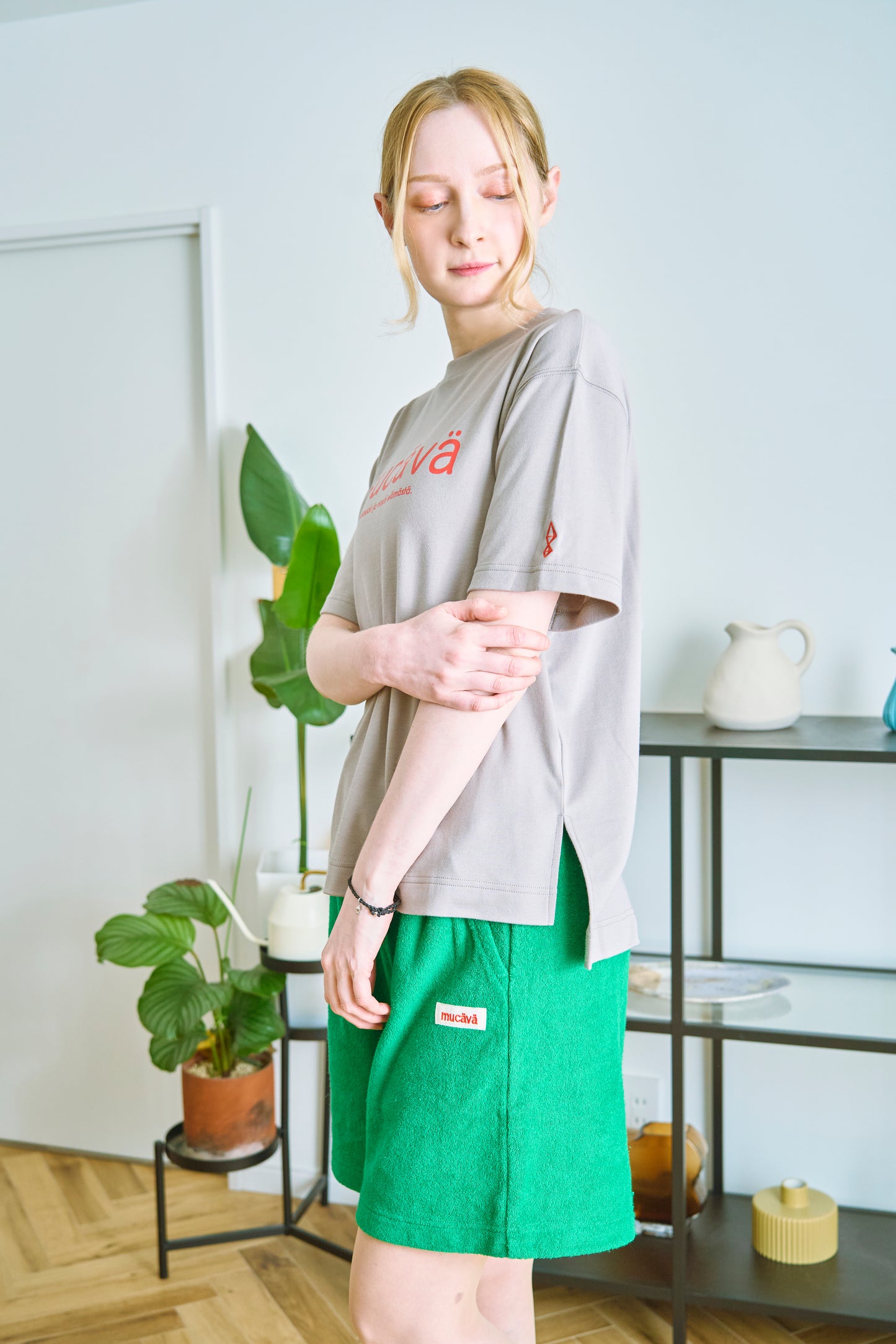 【LADIES】両面パイルLショートパンツ