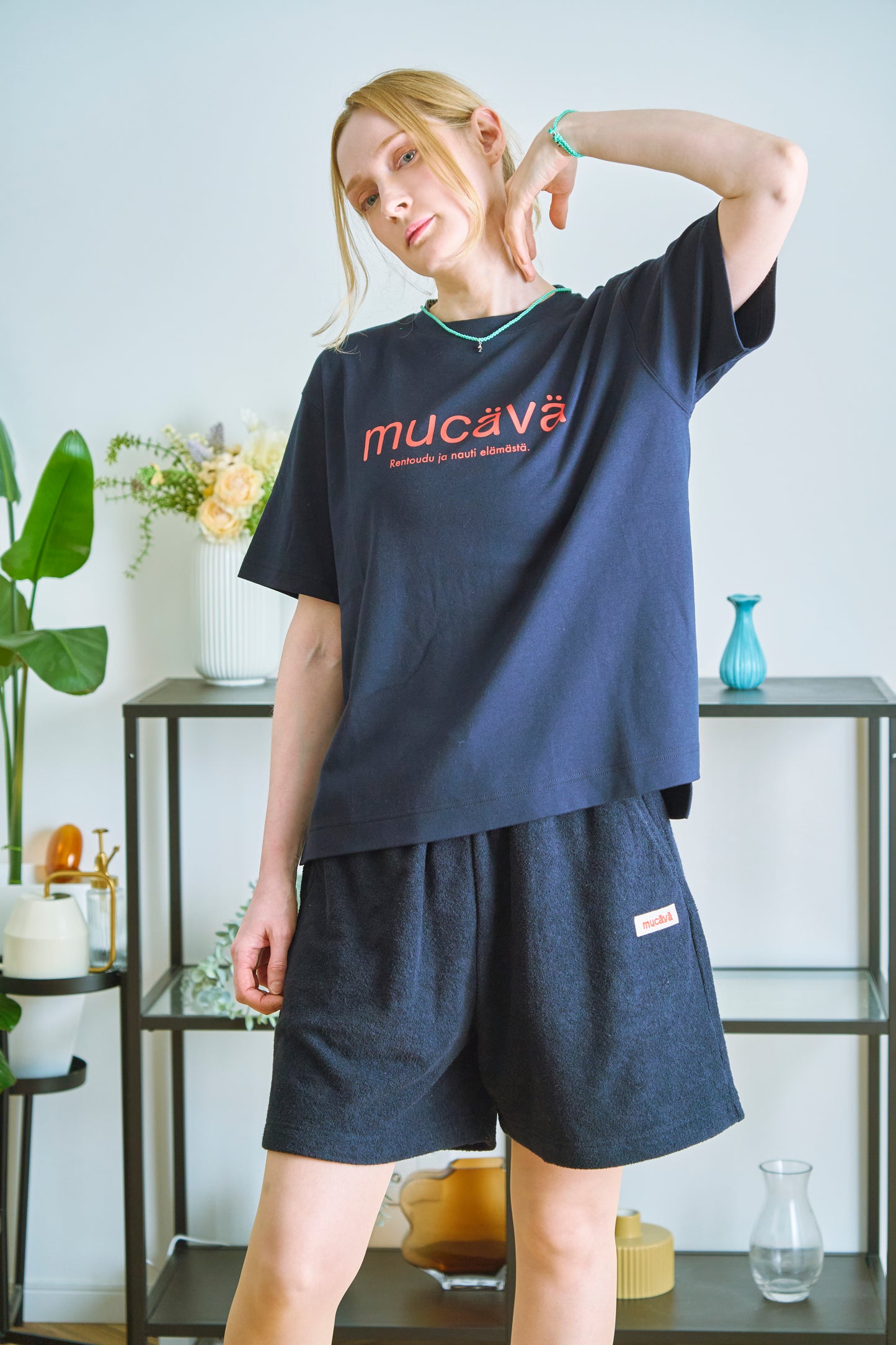 【LADIES】両面パイルLショートパンツ