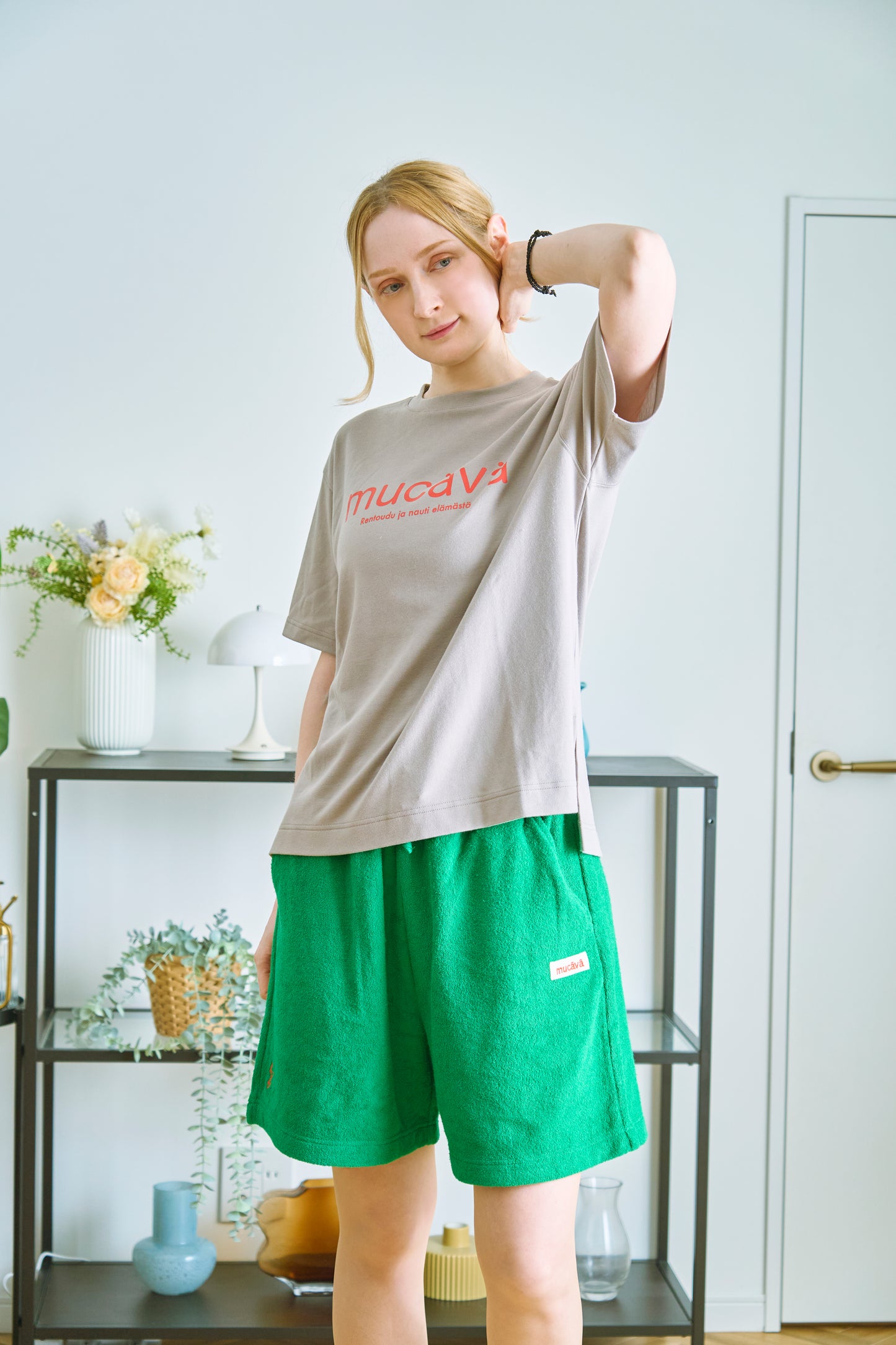 【LADIES】両面パイルLショートパンツ