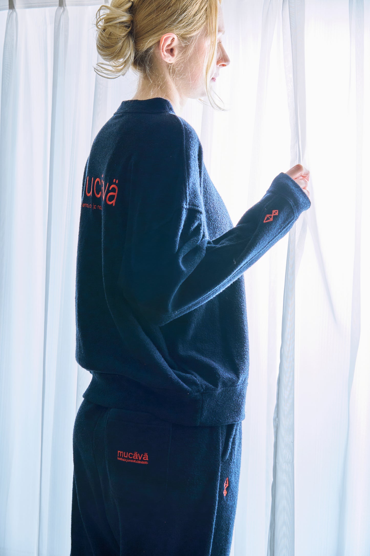 【LADIES】両面パイルLトレーナー