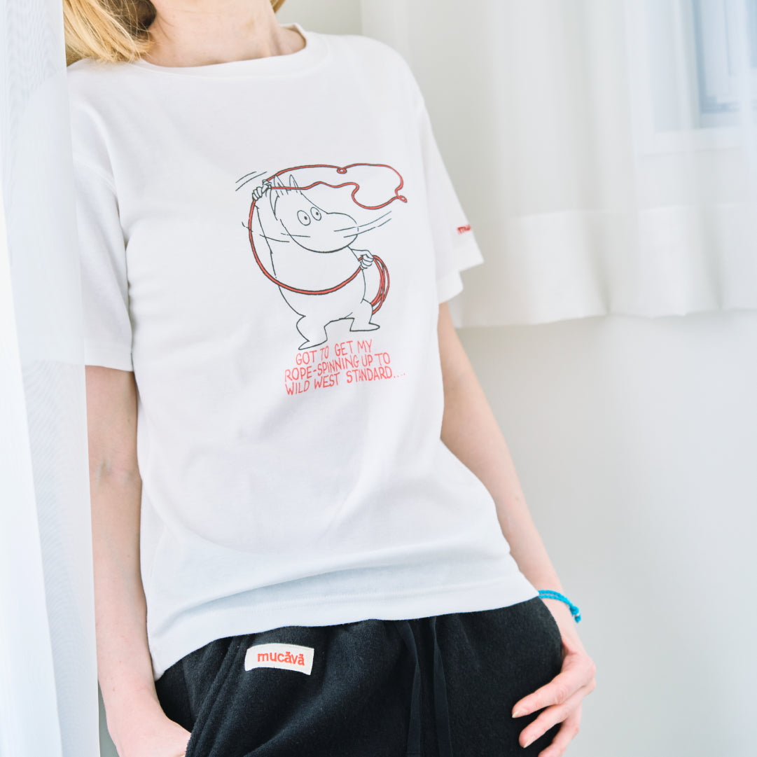 【LADIES】ムーミンプリントTシャツ