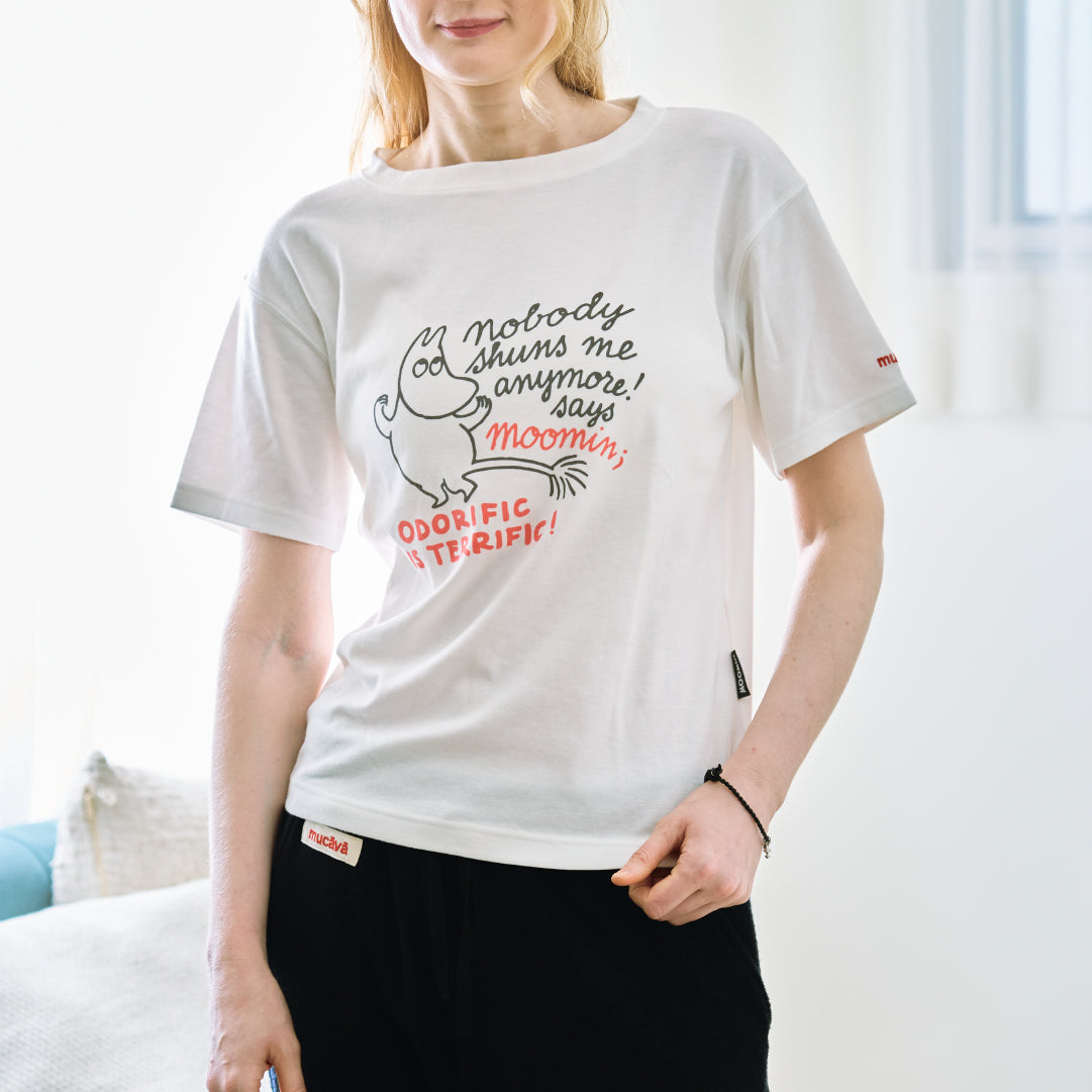 【LADIES】ムーミンプリントTシャツ