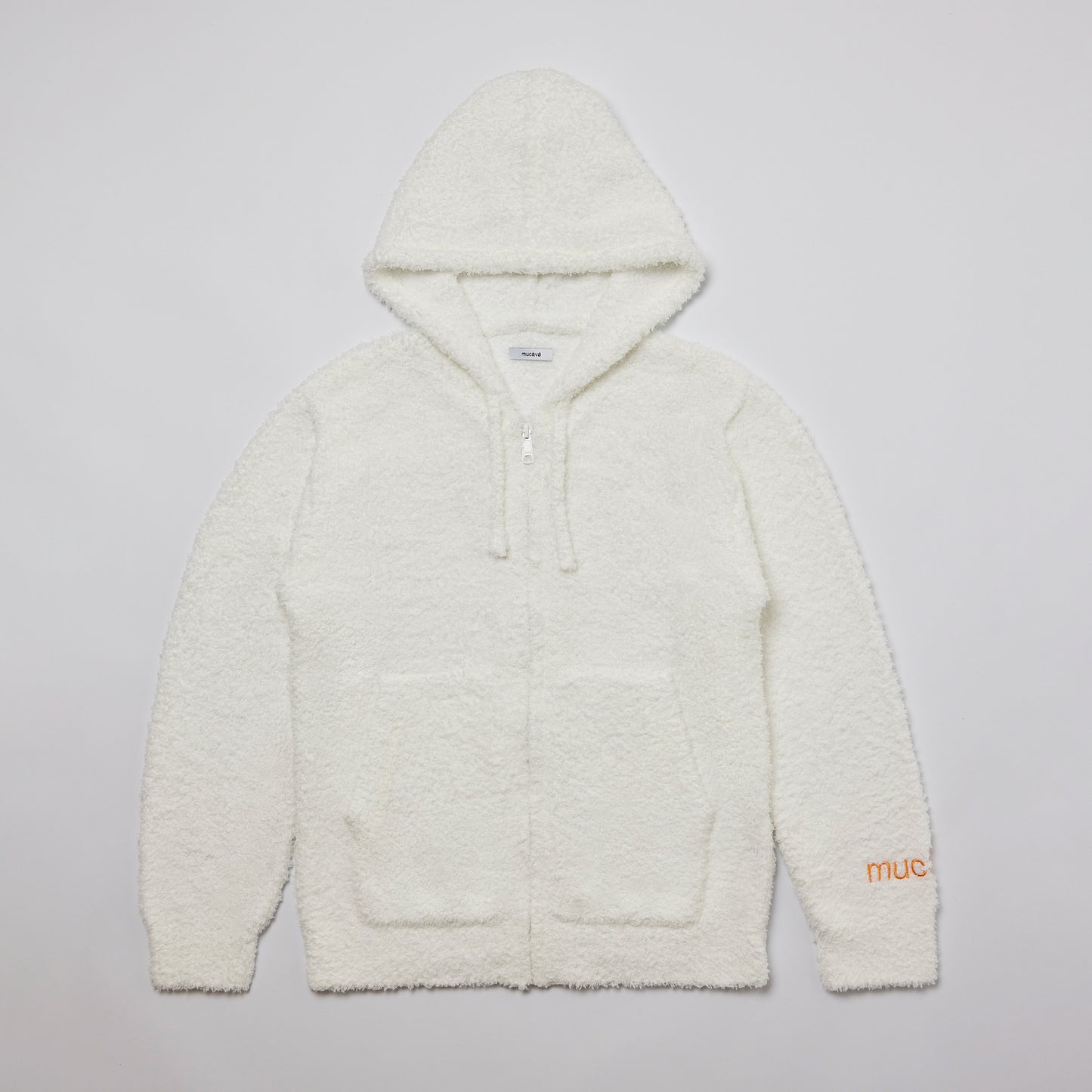 モールニットジップパーカー