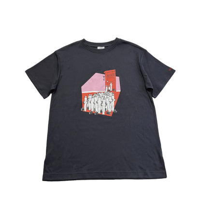 【LADIES】ムーミンチュニック キシリトール加工 IFMC. 血行促進 ネイビー