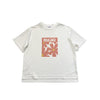 mucava IFMC. 血行促進 UVカット 接触冷感 フラワープリント オフボディシルエット スムースTシャツ