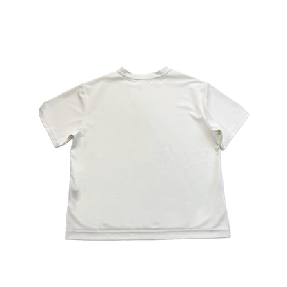 mucava IFMC. 血行促進 UVカット 接触冷感 フラワープリント オフボディシルエット スムースTシャツ