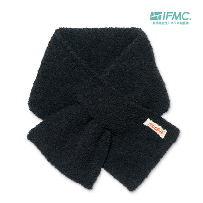 血行促進モコモコプチマフラー無地