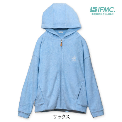 mucava イフミック 血行促進 両面パイルフーディ