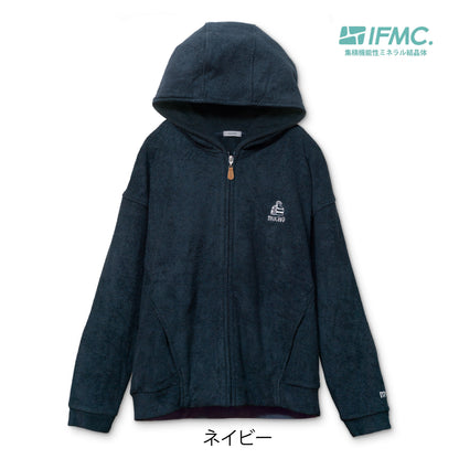 mucava イフミック 血行促進 両面パイルフーディ