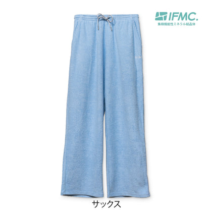 mucava イフミック 血行促進 両面パイルロングパンツ
