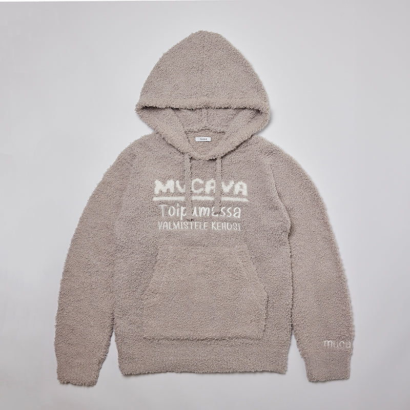 モールニットロゴフーディー