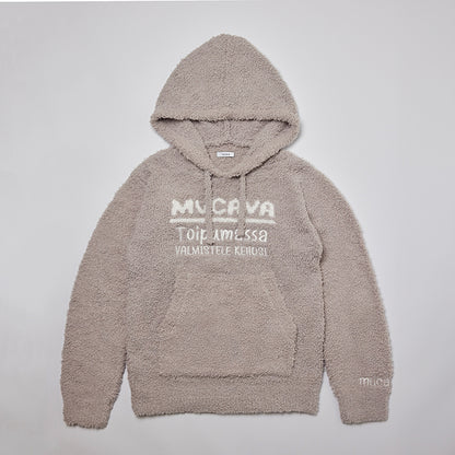 モールニットロゴフーディー