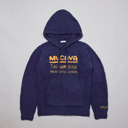 モールニットロゴフーディー