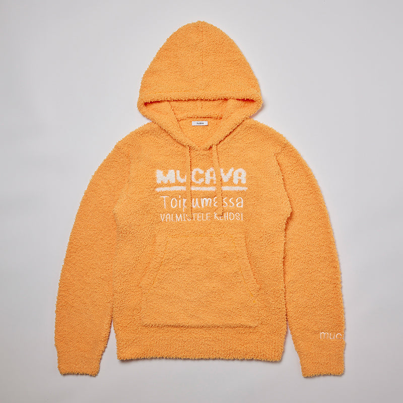 モールニットロゴフーディー