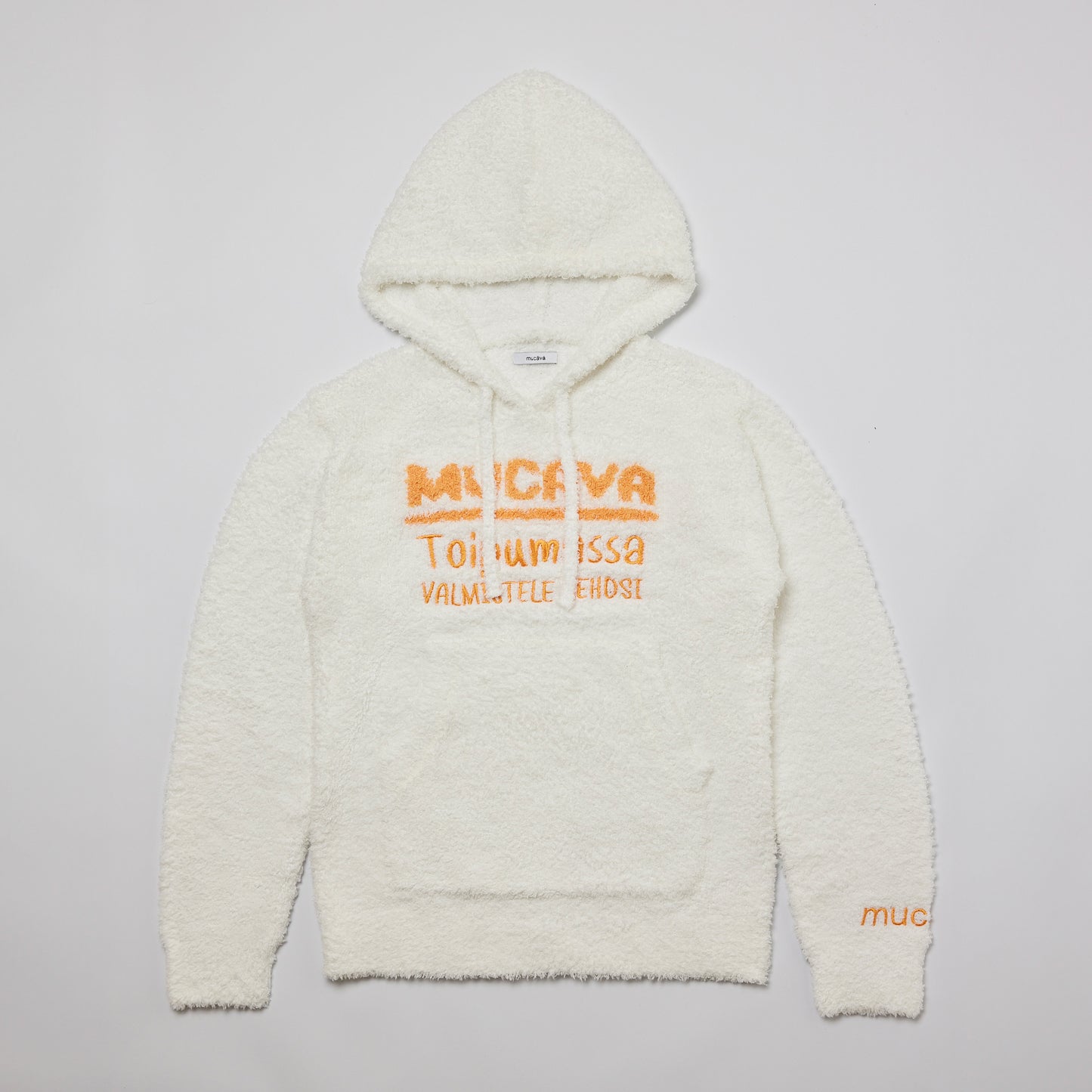 モールニットロゴフーディー