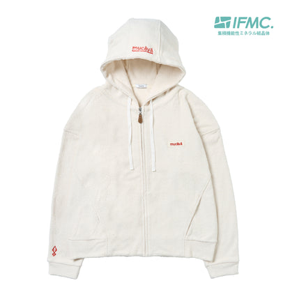 【LADIES】両面パイルLZIPパーカー