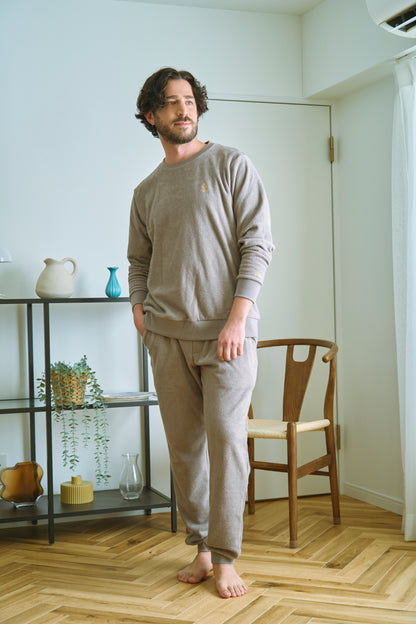 【UNISEX】BASIC 両面パイルMトレーナー