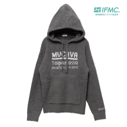 モールニットロゴフーディー