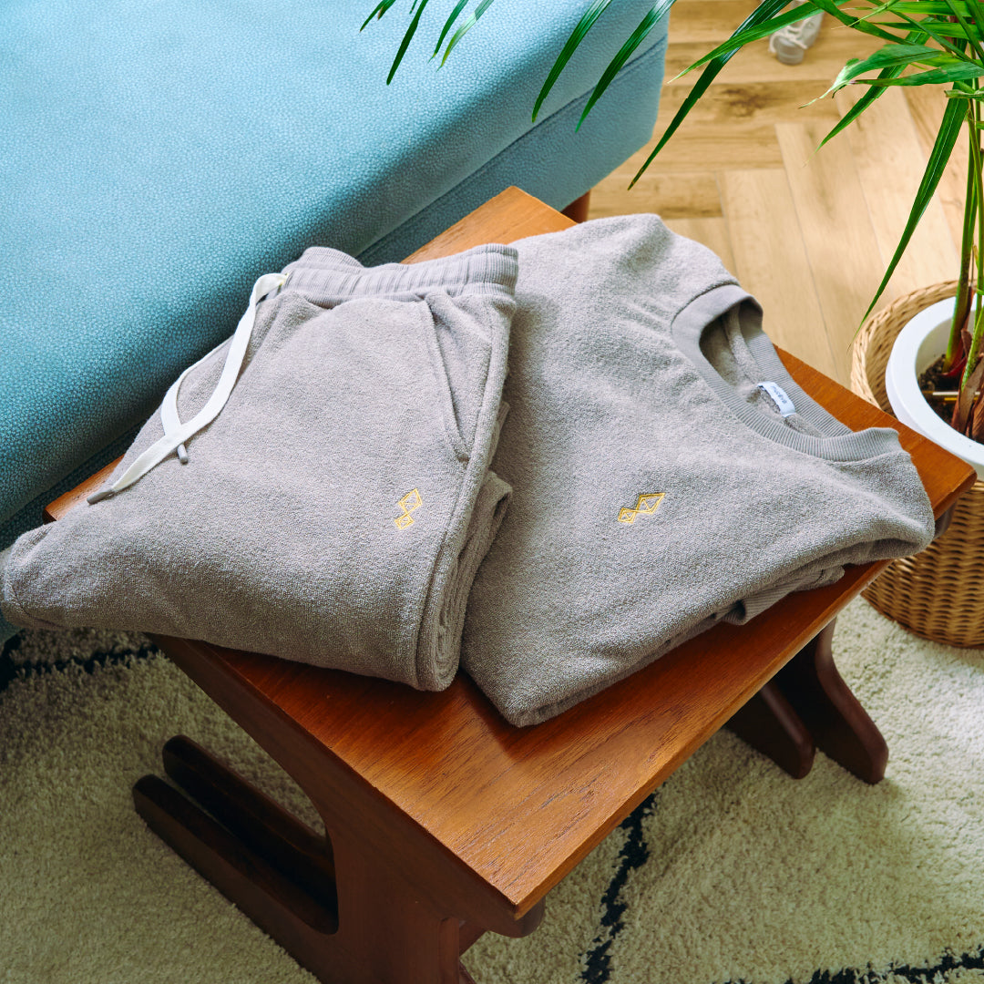 【UNISEX】BASIC 両面パイルMトレーナー